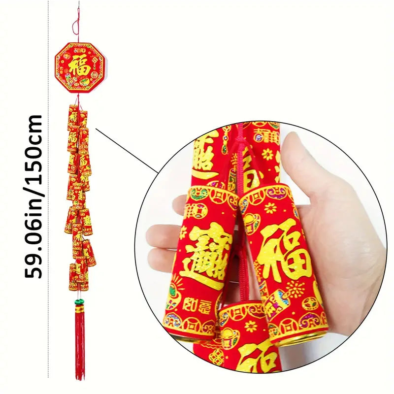 Lunar New Year Hanging Decorations Large Firecracker